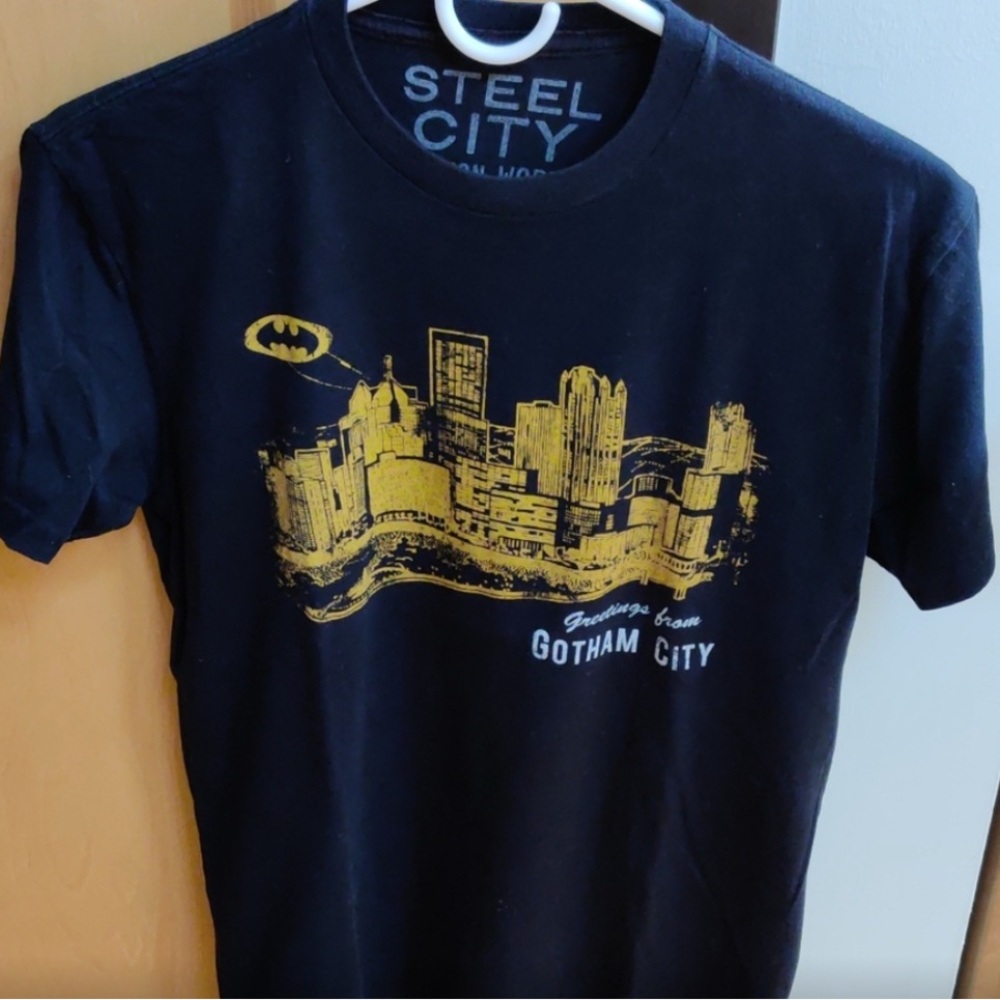Steel City Black Graphic Tee